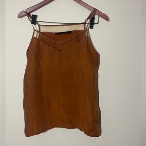 karen by simonsen rust Brown Women's Top camisole